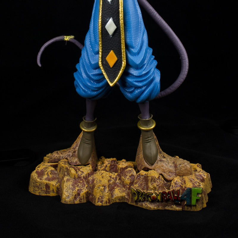 Dragon Anime Character Beerus, Destroyer of All, Seven Dragons, Vish, Goku, GK Figure, with Base Version, Anime Figure, Anime Collectible, Anime Action Figure