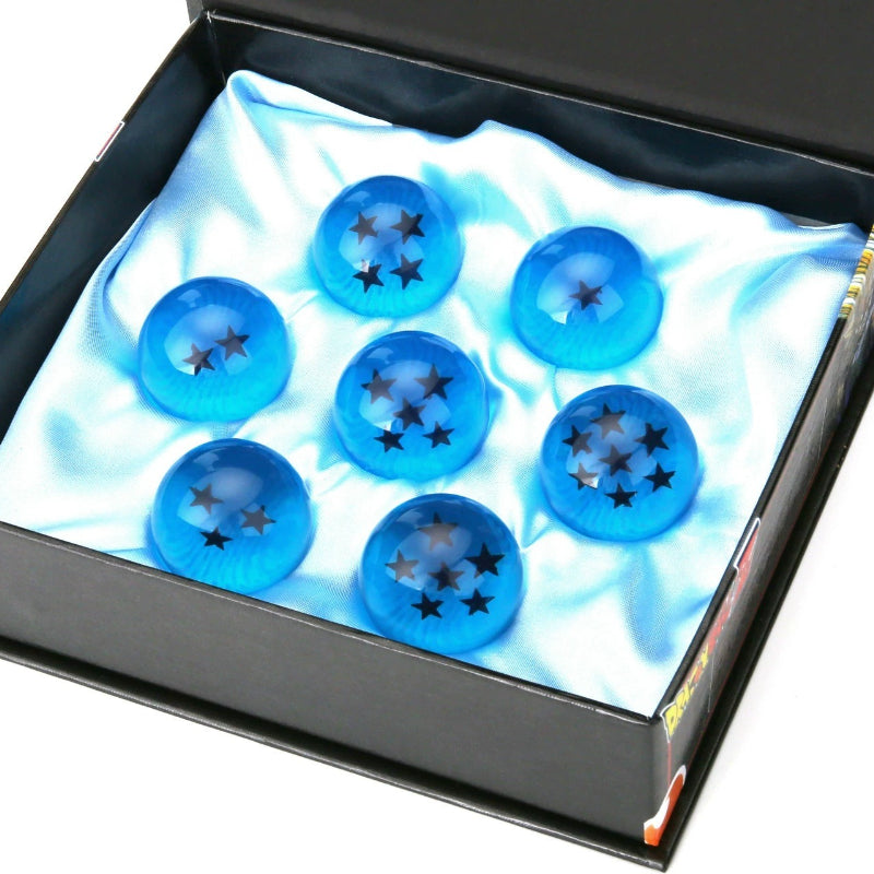 DRAGON BALL Senzen Ball Seven Dragon Balls Set, Dragon Ball Peripheral Anime Base 7 Gods of Dragon Crystal Dragon Balls Collection Gift for Fans, Holiday Present, Birthday Gift