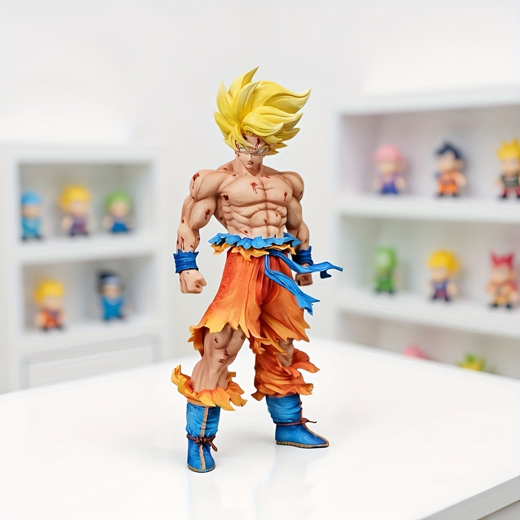 Dragon Ball Z, Showcasing Glossy PVC Hair Finish, Muscular Physique Details, and Character-Signature Battle Stances, Christmas Halloween Thanksgiving Day gifts.