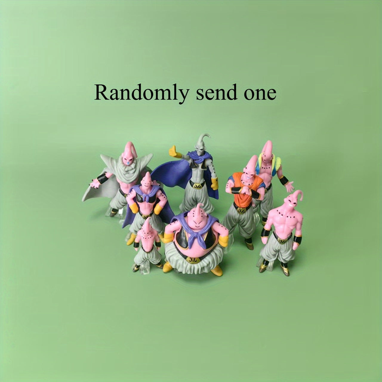 8 Anime Figures "Bulldog" in Various Forms, Receive One Randomly, Exquisite Desktop Ornament, Anime Character Figurine, Anime Collectible, Anime Figurine, Statue