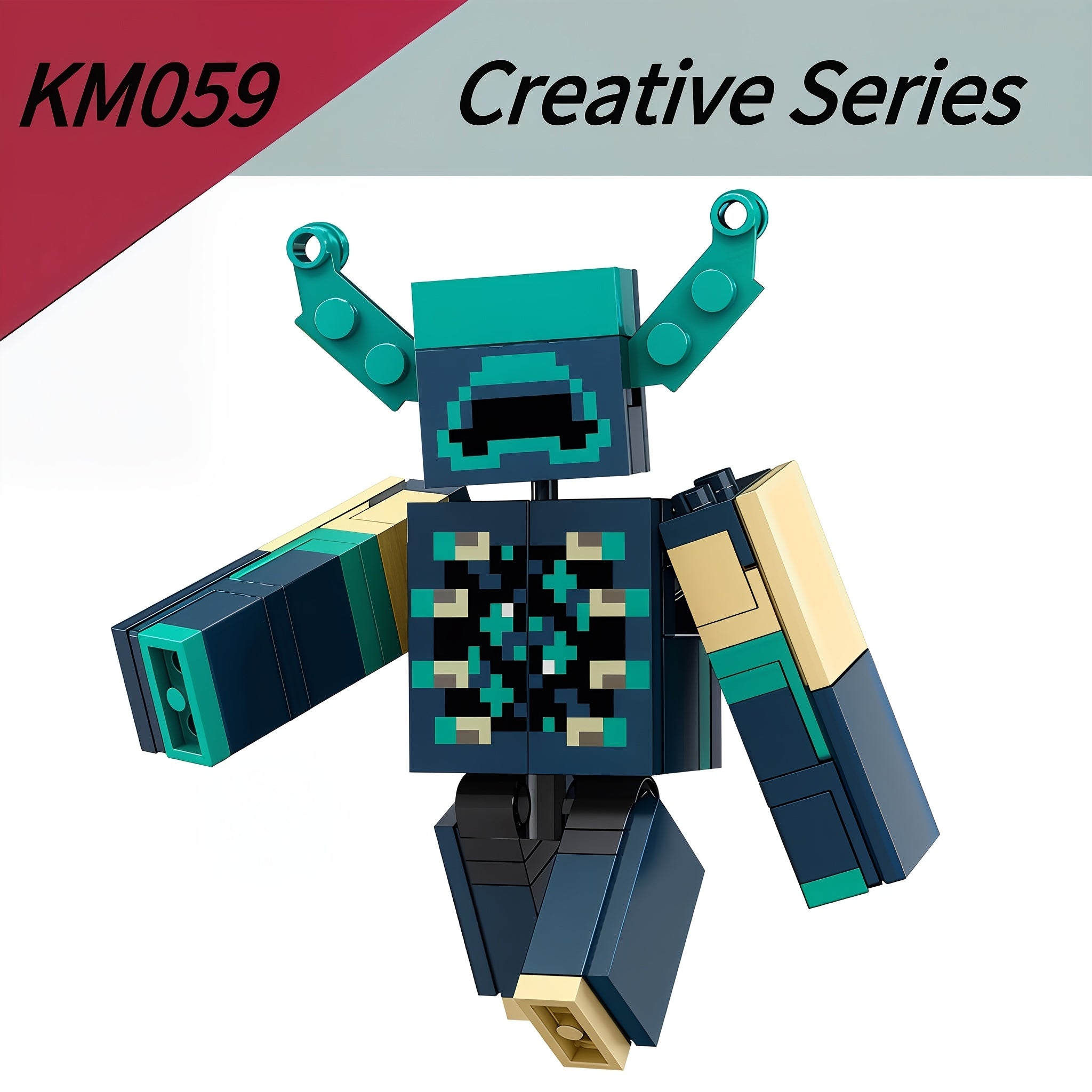 Deep Blue Castle Guardian, Made of Durable Material, Perfect for Desktop or Bedroom Decor, Ideal Gift for Easter, Thanksgiving, Christmas, or Birthday.