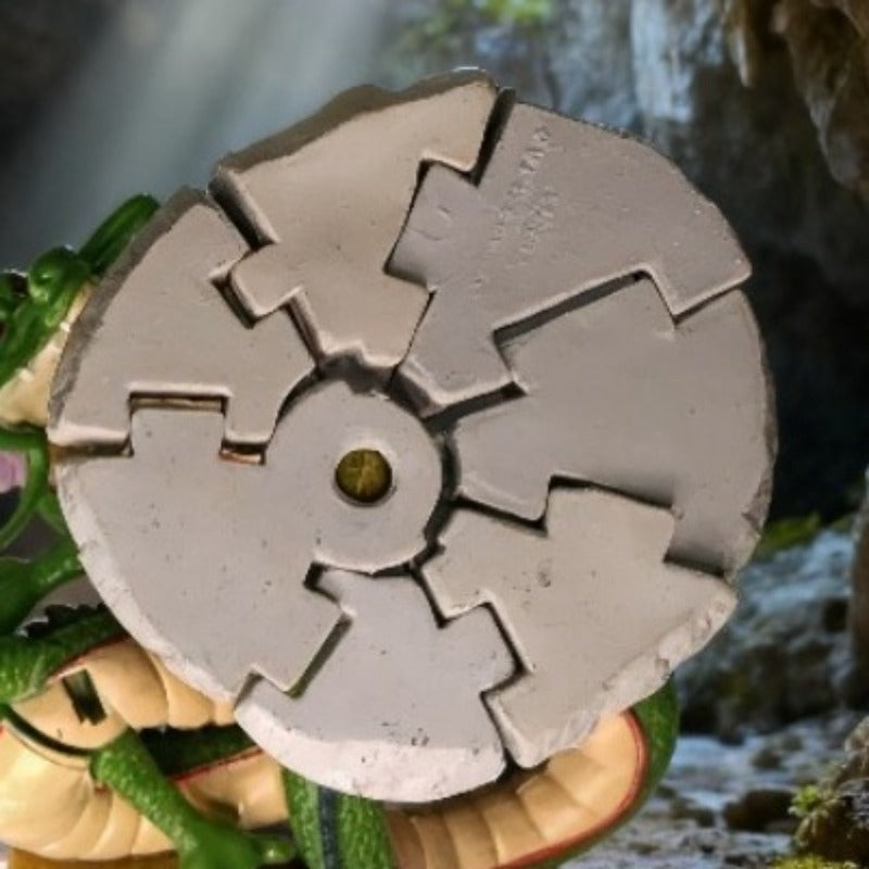 Dragon Ball Super Saiyan Shenron Action Figure - Lightweight PVC Collectible Statue with Dynamic Dragon & Snake Design, Vibrant Green & Golden Colors